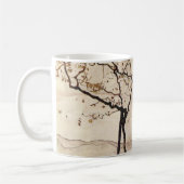 Mug Soleil d'automne et arbres par Egon Schiele, Art V (Gauche)