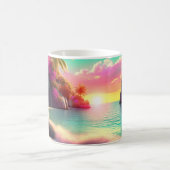 Mug Soleil de la plage tropicale (Centre)