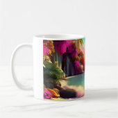 Mug Soleil de la plage tropicale (Gauche)