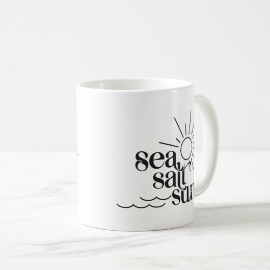 Mug Soleil de sel marin (Devant droit)