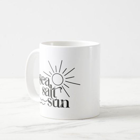 Mug Soleil de sel marin (Devant gauche)