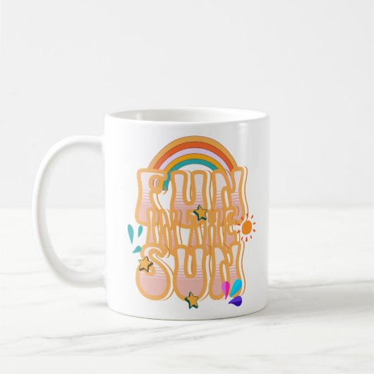 Mug Soleil d'été Super (Gauche)