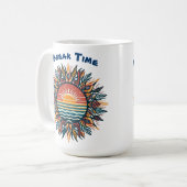 Mug Soleil d'été tribal (Devant gauche)