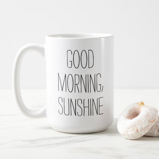 Mug Soleil du bon matin (Avec donut)