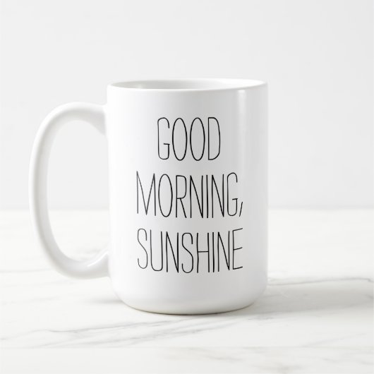Mug Soleil du bon matin (Gauche)