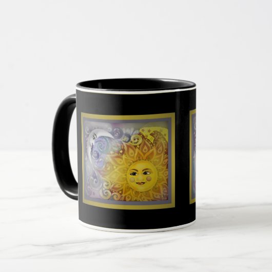 Mug Soleil et Lune (Devant gauche)
