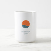 Mug Soleil et Mer Esthétique Japonais (Centre)