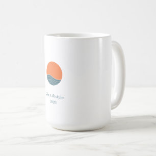 Mug Soleil et Mer Esthétique Japonais