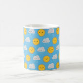 Mug Soleil et pluie Kawaii (Centre)
