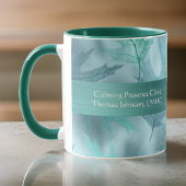 Mug Soleil Feuilleté Turquoise Shimmer PsychotherapIer