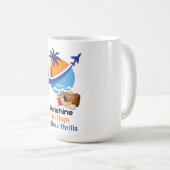 Mug Soleil, Flip Flops, Endless Thrills (Devant droit)