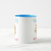 Mug Soleil le jour nuageux (Centre)
