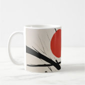 Mug Soleil levant Abstrait (Gauche)