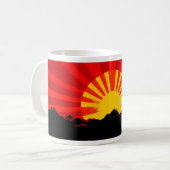 Mug Soleil levant - Design 1 (Devant gauche)