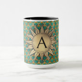 Mug Soleil & Lune Art Déco (Centre)