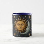 Mug Soleil, Lune et Étoiles (Centre)