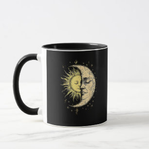 Mug Soleil Mystique Boho Et Lune Esthétique Vintage