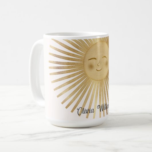 Mug Soleil Or Joyeux Soleil (Devant gauche)