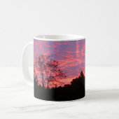 Mug Soleil rose vif (Devant gauche)
