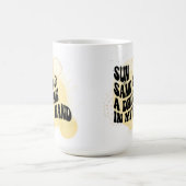 Mug Soleil, sable et boire à la main (Centre)