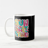 Mug Soleil Sable Sable Drôle Plage Palm Tree Vacatio é (Gauche)