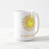Mug Soleil si brillant (Devant droit)