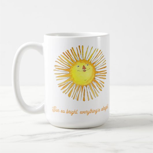 Mug Soleil si brillant (Gauche)