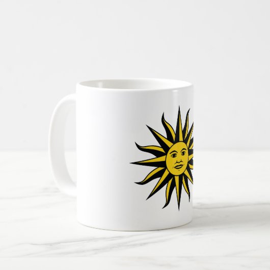 Mug Soleil souriant (Devant gauche)