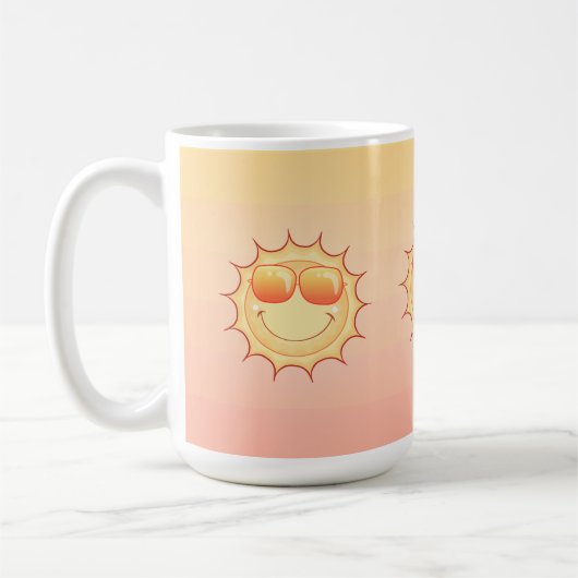 Mug Soleil souriant (Gauche)