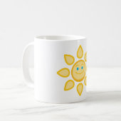 Mug Soleil souriant Bonheur ensoleillé (Devant gauche)