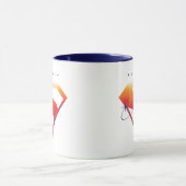 Mug Soleil Tourner Superman Shield (Centre)
