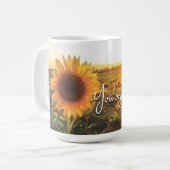 Mug Soleil tournesol (Devant gauche)