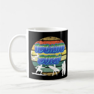 Mug Soleil vintage, sable et Surf