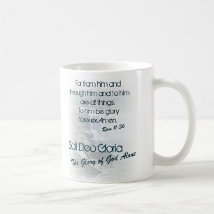Mug Soli Deo Gloria/gloire seul de Dieu