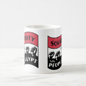 Mug Solidarité avec le peuple d'Égypte (Centre)
