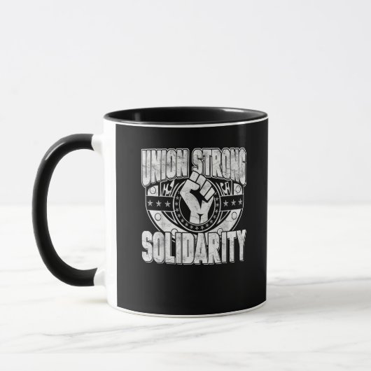 Mug Solidarité forte de l'Union (Gauche)