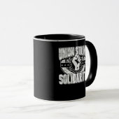 Mug Solidarité forte de l'Union (Devant droit)