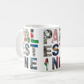 Mug Solidarité palestinienne (Devant gauche)