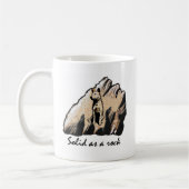 Mug Solide comme roche, plus forte qu'un Taureau (Gauche)