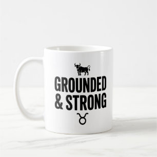 Mug solide et au sol - Taurus Zodiac Coffee Cup