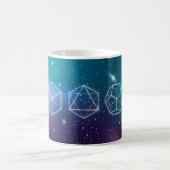 Mug solides de Platon symbole 3D univers (Centre)