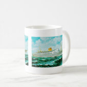 Mug solides solubles Bergensfjord en mer (Devant droit)