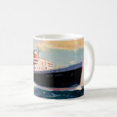 Mug solides solubles Etats-Unis en mer (Devant droit)