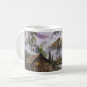 Mug Solitude d'été Peinture d'huile par David Paul (Devant gauche)
