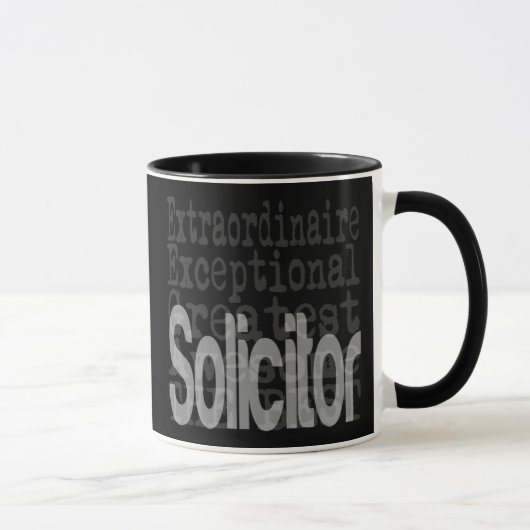 Mug Solliciteur Extraordinaire (Droite)