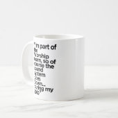 Mug "Solo silencieux : les plus grands succès de l’équ (Devant gauche)