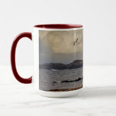 Mug Solo volant au phare de Nubble (Gauche)