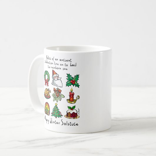 Mug Solstice d'hiver - (Devant gauche)