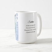 Mug Solstice neige léopard d'hiver (Devant droit)