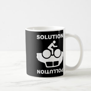 Mug Solution Pollution Vélo Vélo De l'environnement Pr